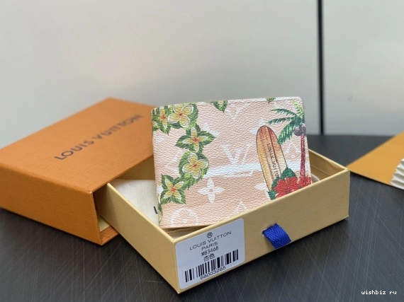 WIS WALLET-11*8.5*2CM VUITTON SLENDER LOUIS 0829